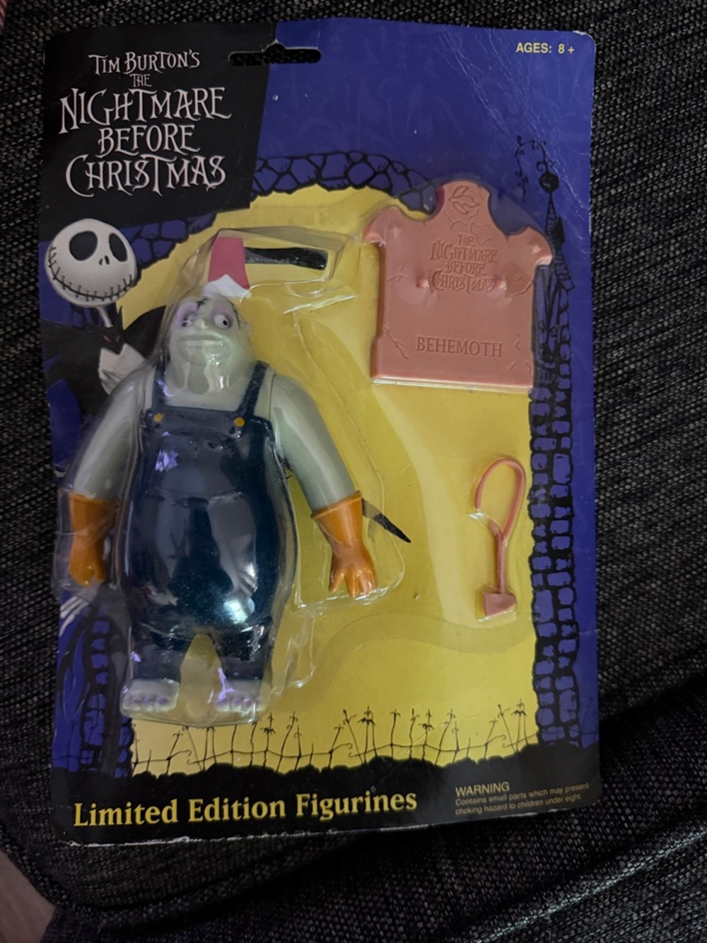 Tim Burton's The Nightmare Before Christmas Behemoth Figure - Blue/Orange